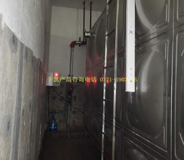 中鐵鳳嶺國(guó)際城項(xiàng)目不銹鋼水箱安裝完成