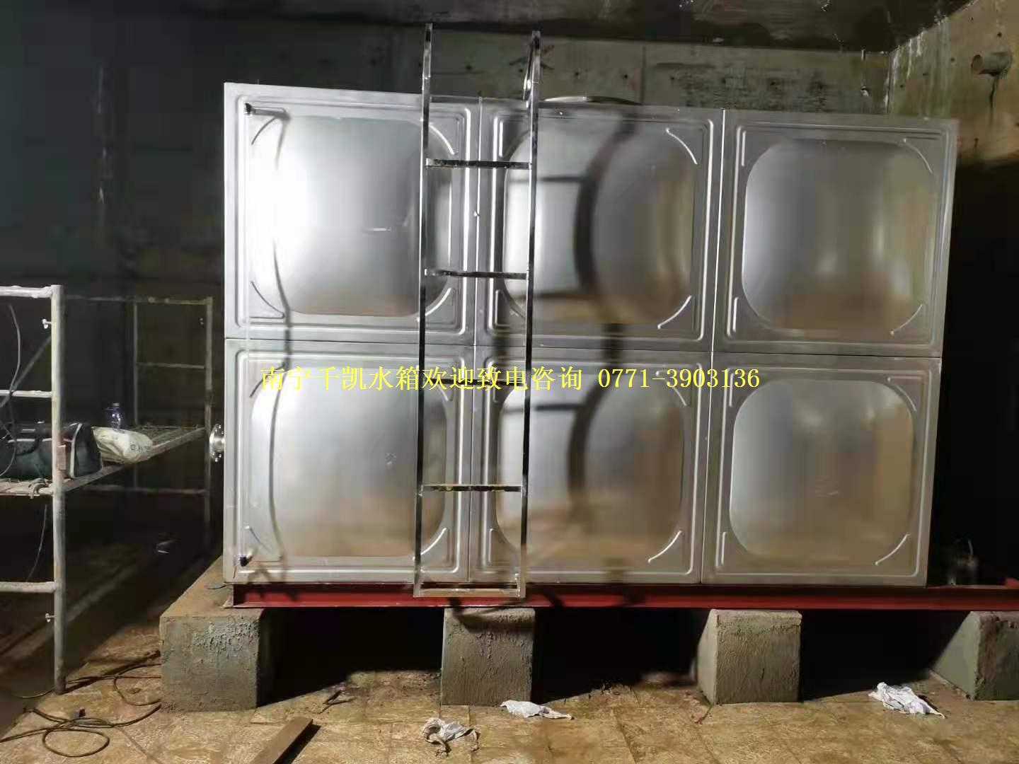 良慶檀府印象不銹鋼水箱安裝完成！